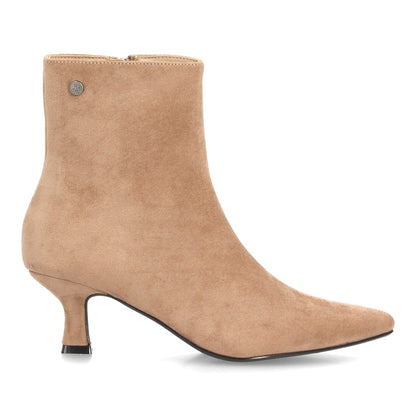 Botines con tacón para mujer A-6011-Kaki