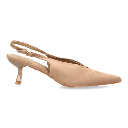 Zapatos para mujer slingback con punta fina HH1000-Kaki