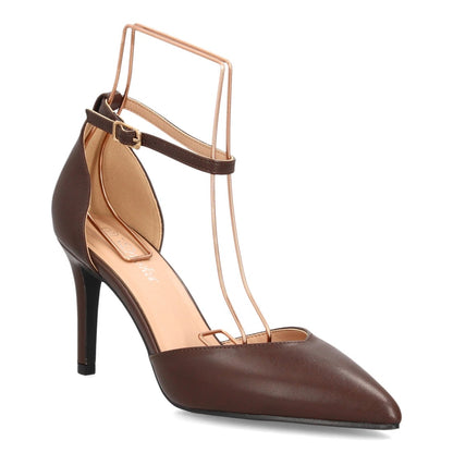 Zapatos de tacón fino para mujer HH1001-Marron
