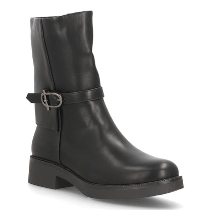 Botas para mujer de caña media 2609-Negro