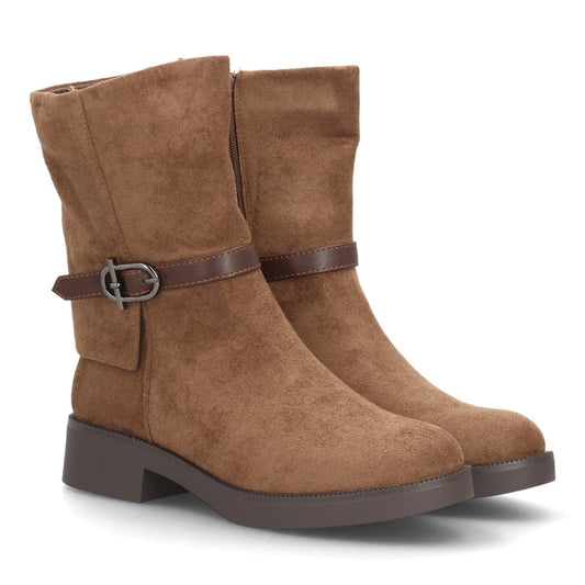 Botas para mujer de caña media 2609-Kaki