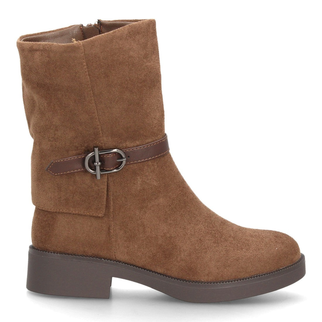 Botas para mujer de caña media 2609-Kaki