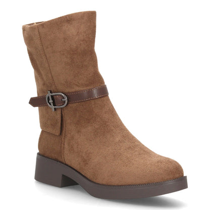 Botas para mujer de caña media 2609-Kaki
