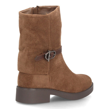 Botas para mujer de caña media 2609-Kaki