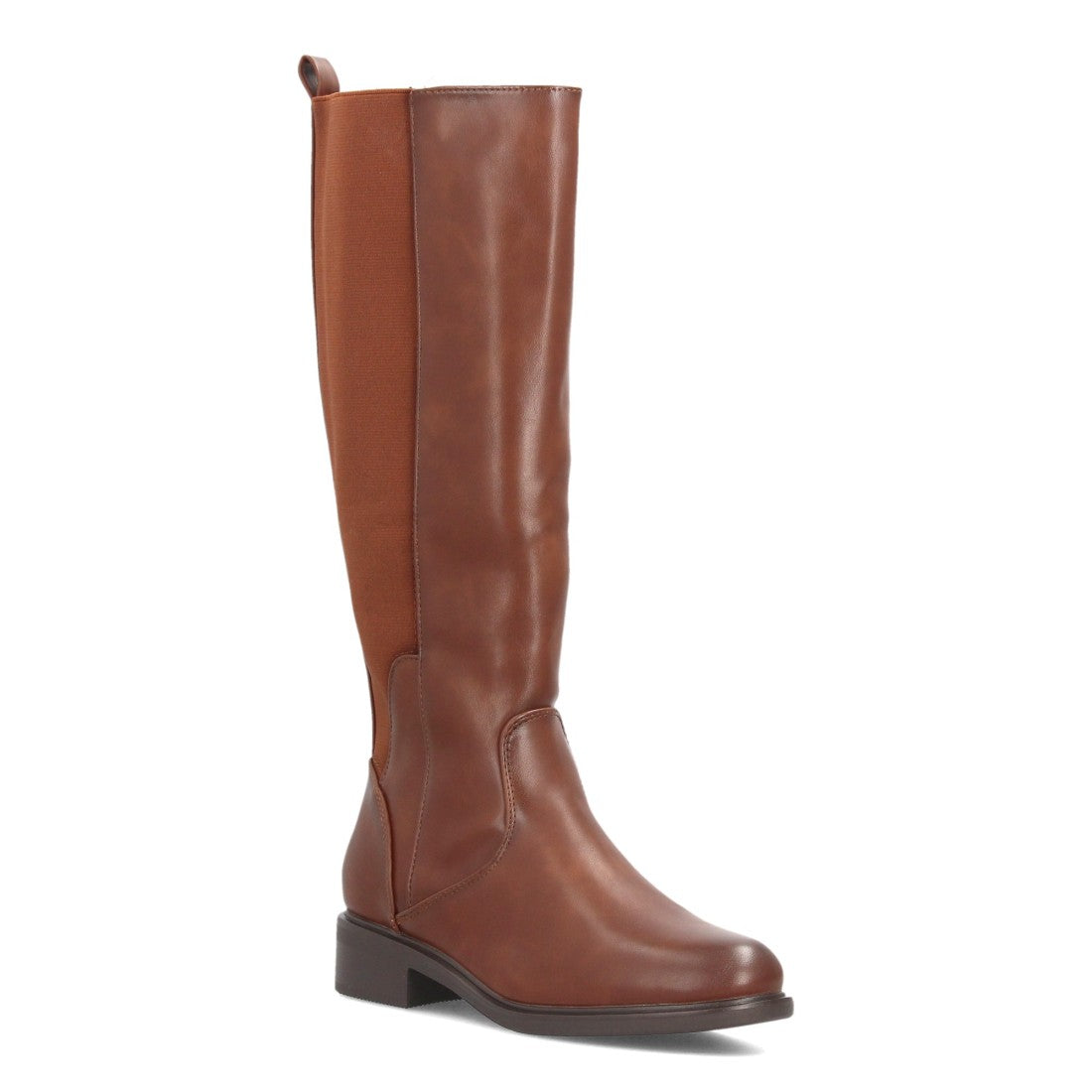 Botas altas para mujer con diseño clásico 2608-Camel