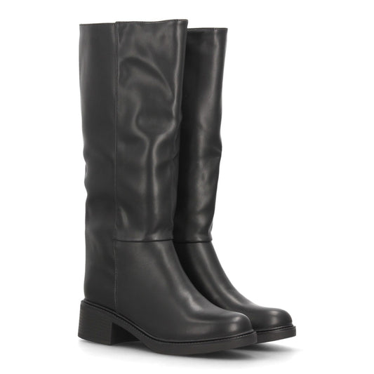 Botas con tacón para mujer 2610-Negro