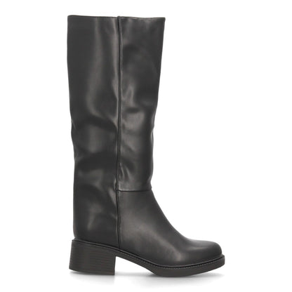 Botas con tacón para mujer 2610-Negro