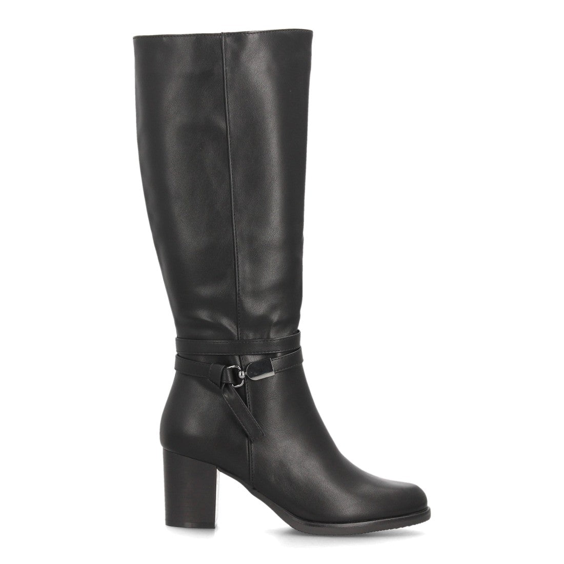 Botas con tacón para mujer 2607-Negro