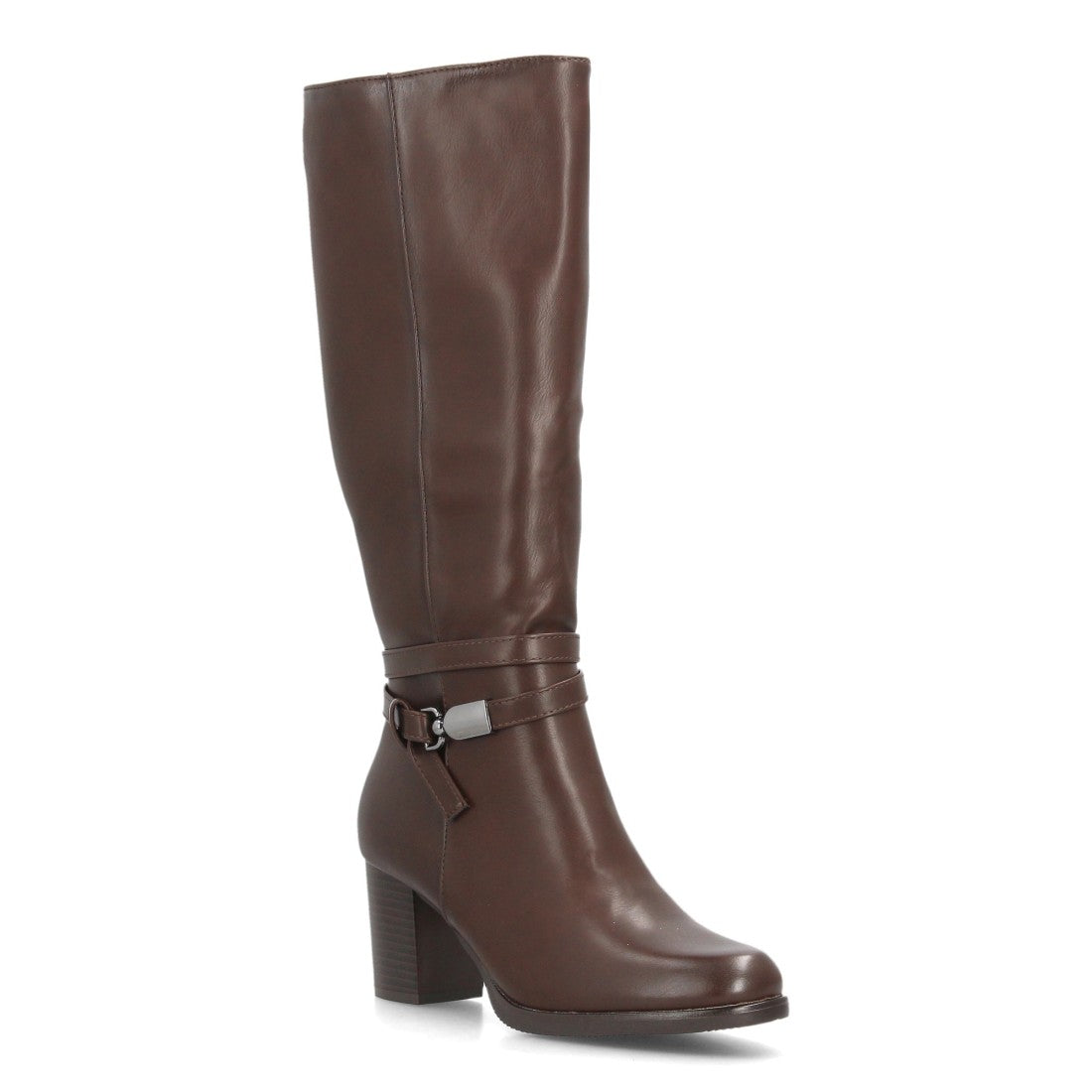 Botas con tacón para mujer 2607-Marron