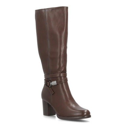 Botas con tacón para mujer 2607-Marron