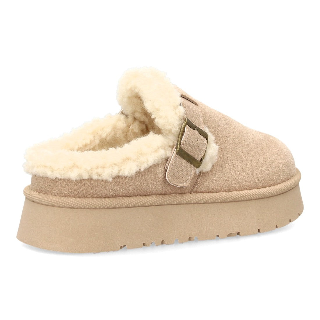Zuecos para mujer de estilo casual SL-793-Beige