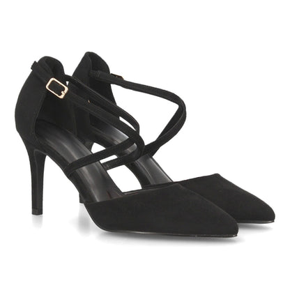 Zapatos de tacón para mujer HH1002-Negro