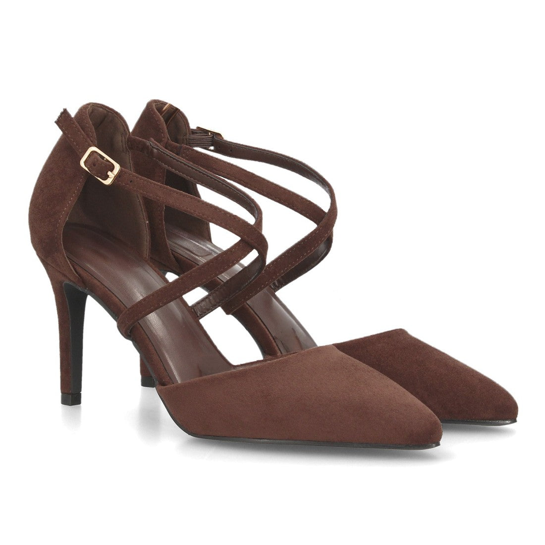 Zapatos de tacón para mujer HH1002-Marron