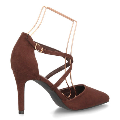 Zapatos de tacón para mujer HH1002-Marron
