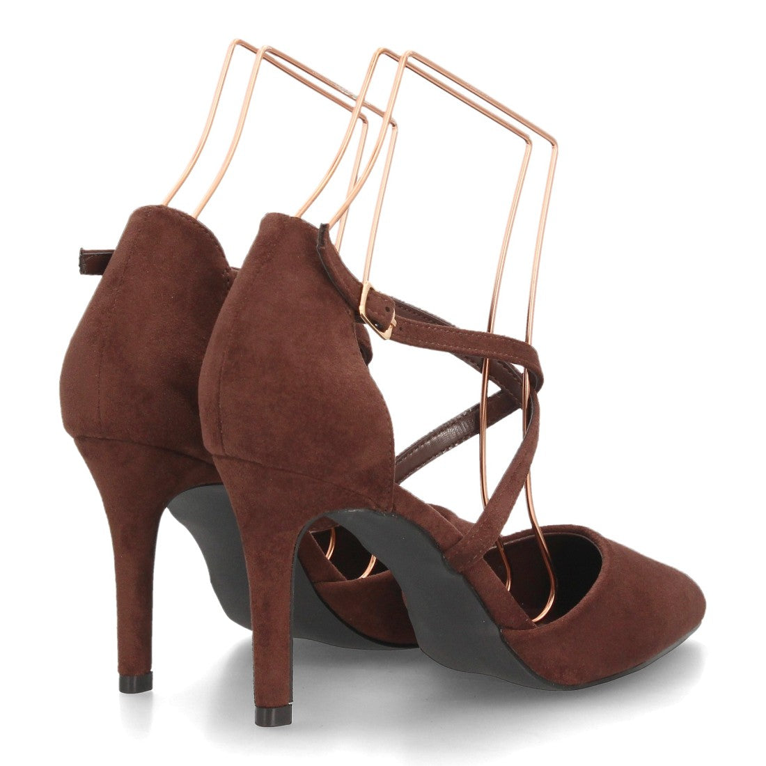 Zapatos de tacón para mujer HH1002-Marron