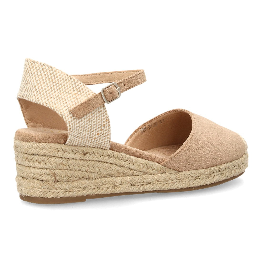Alpargatas con cuña para mujer VR6-3120-Kaki