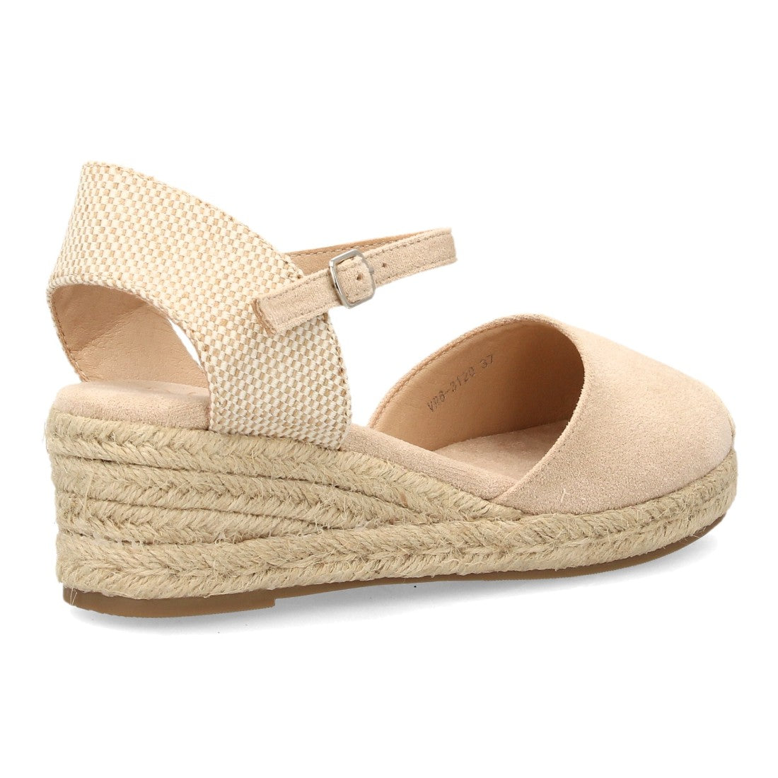 Alpargatas con cuña para mujer VR6-3120-Beige