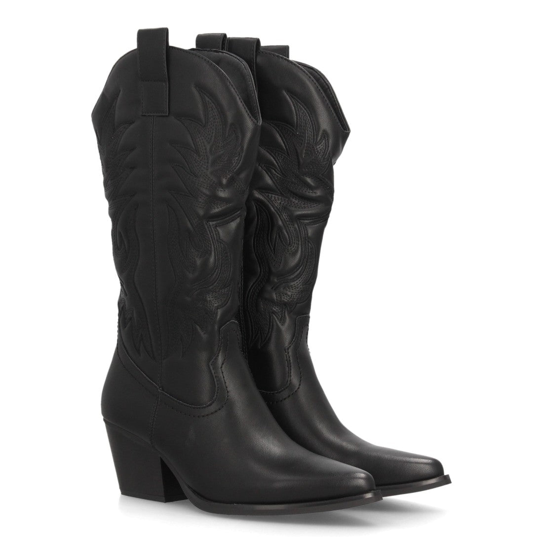 Botas cowboy para mujer VR5-2065-Negro