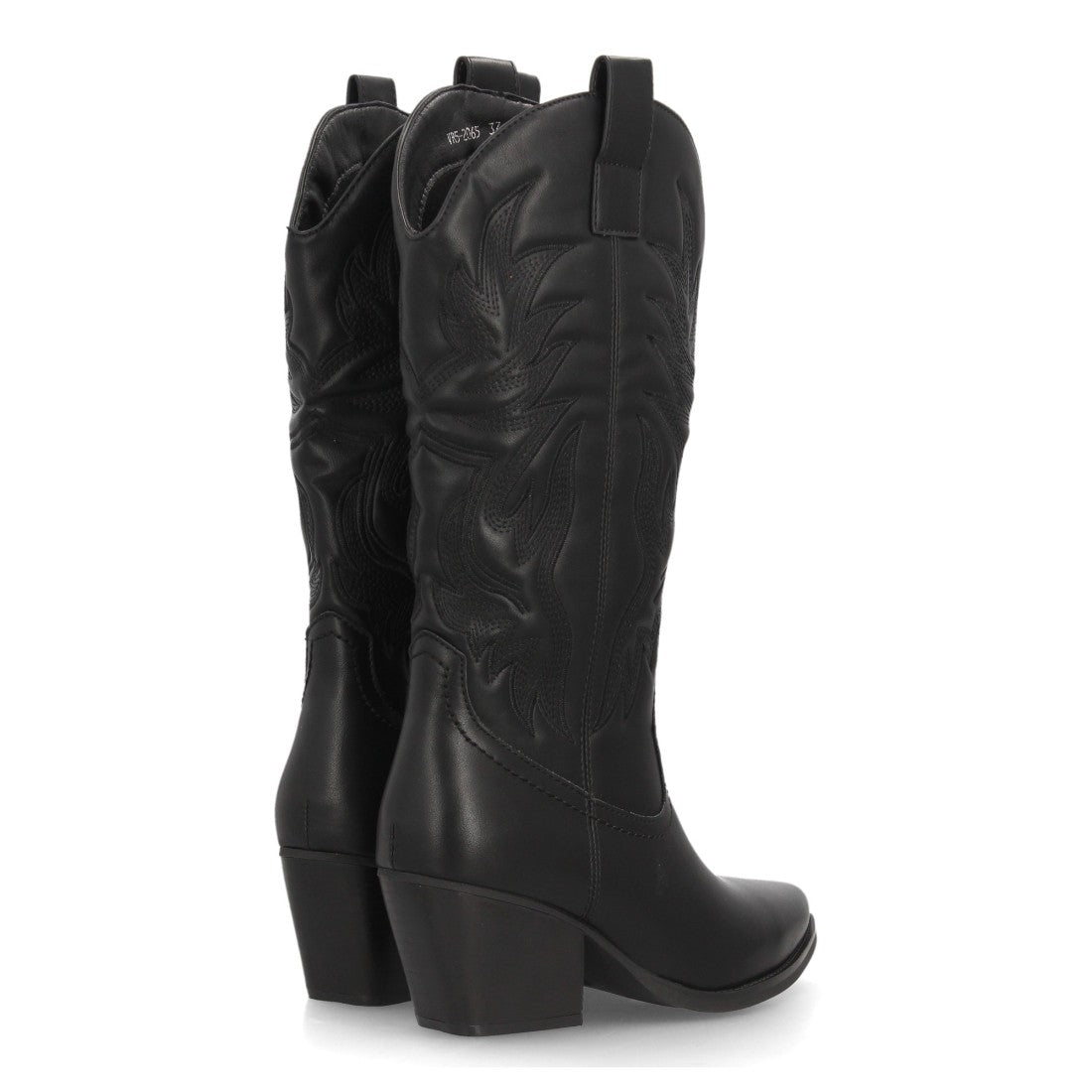 Botas cowboy para mujer VR5-2065-Negro