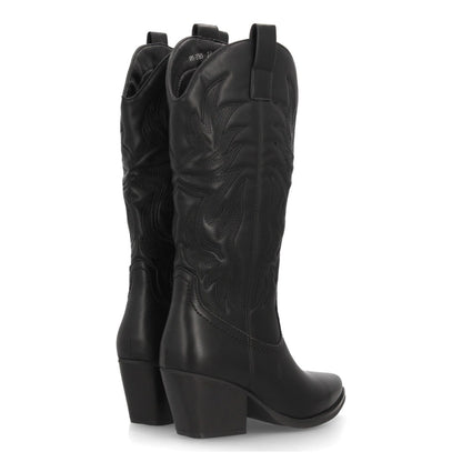 Botas cowboy para mujer VR5-2065-Negro