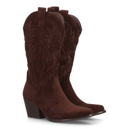 Botas cowboy para mujer VR5-2065-Marron