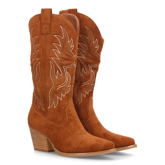 Botas cowboy para mujer VR5-2065-Camel