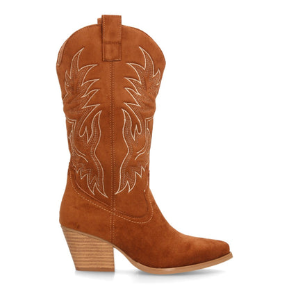 Botas cowboy para mujer VR5-2065-Camel