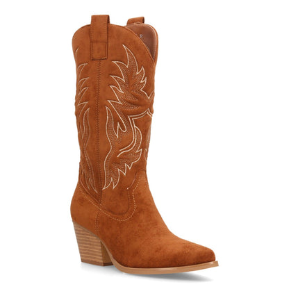 Botas cowboy para mujer VR5-2065-Camel