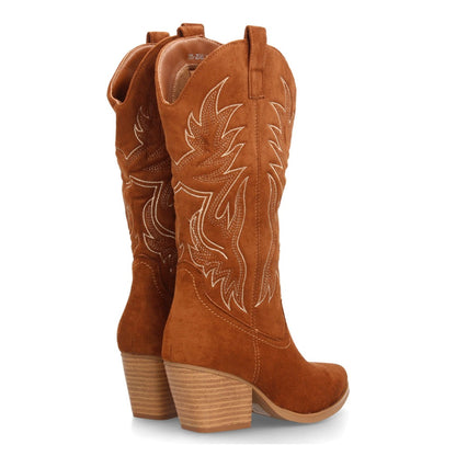 Botas cowboy para mujer VR5-2065-Camel