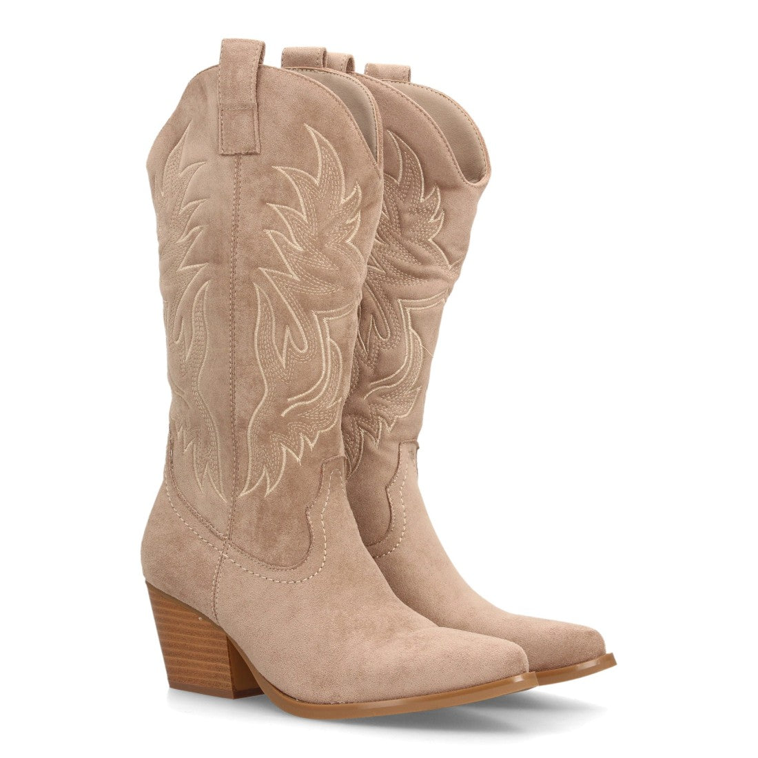 Botas cowboy para mujer VR5-2065-Beige