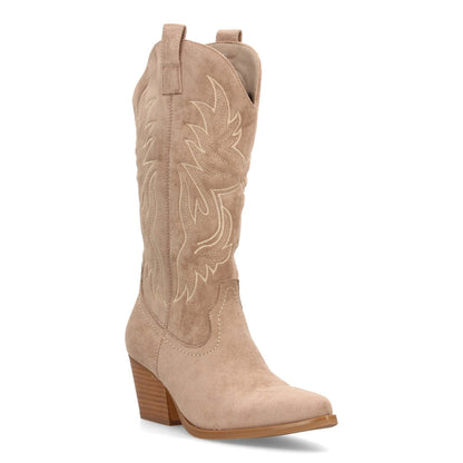 Botas cowboy para mujer VR5-2065-Beige