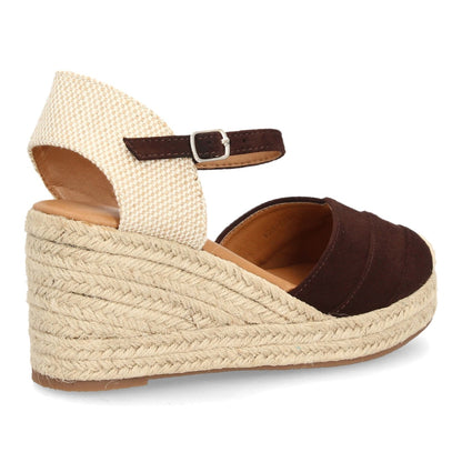 Sandalias de cuña para mujer VR5-1519-Marron