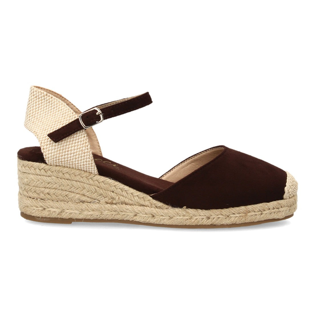Alpargatas con cuña para mujer VR6-3120-Marron