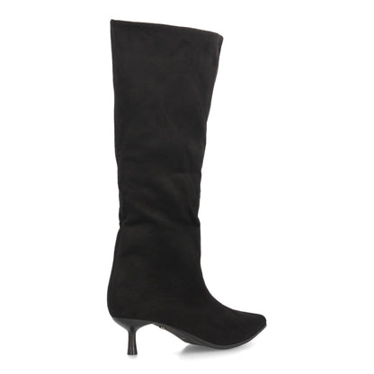 Botas con tacón fino para mujer A-6023-Negro