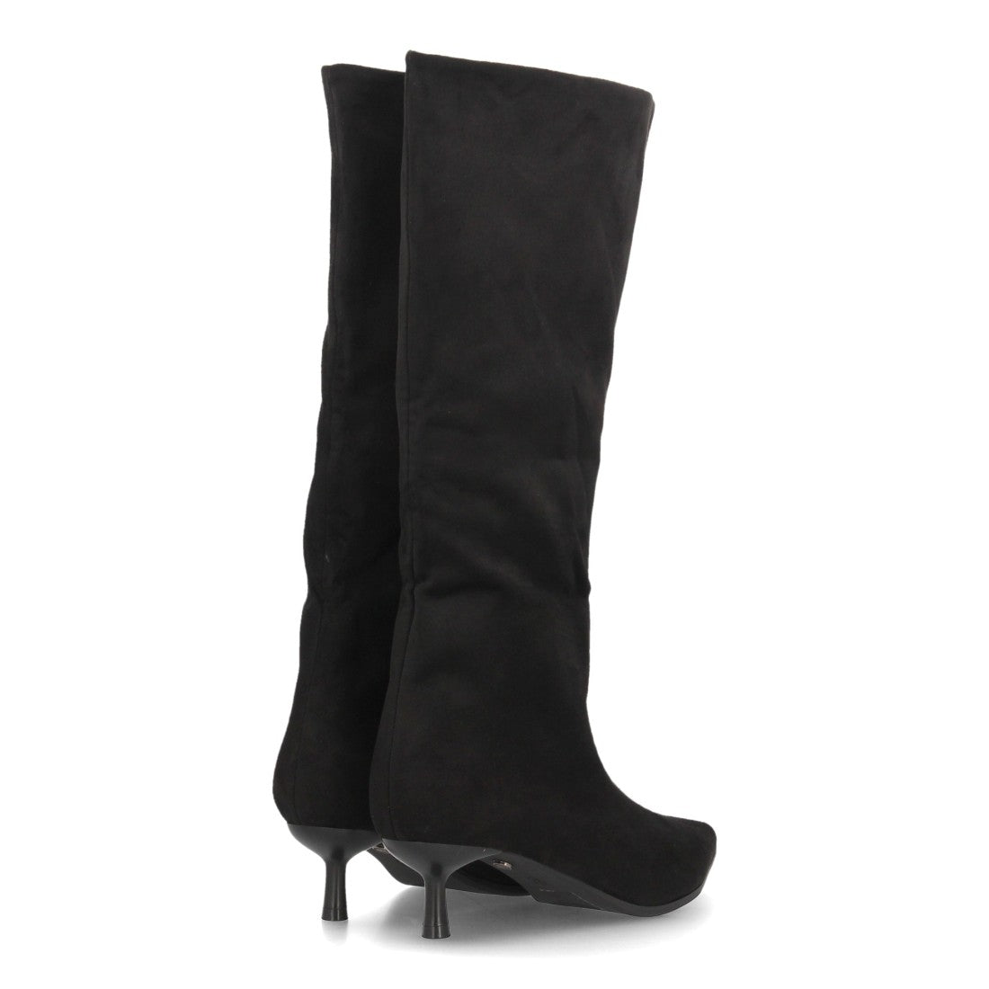 Botas con tacón fino para mujer A-6023-Negro