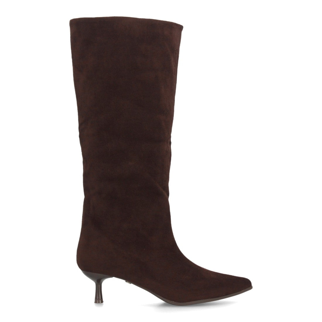 Botas con tacón fino para mujer A-6023-Cafe