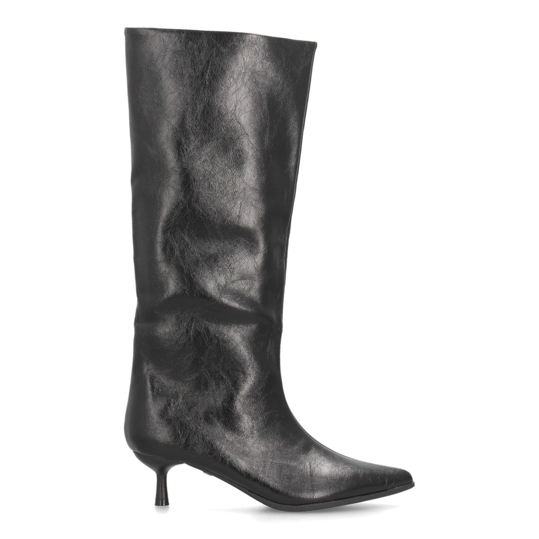 Botas con tacón fino para mujer A-6022-Negro