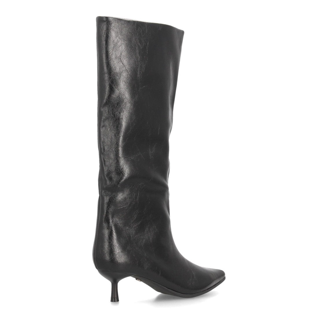 Botas con tacón fino para mujer A-6022-Negro