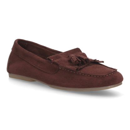 Mocasines para mujer de estilo clásico GG-5760-Marron
