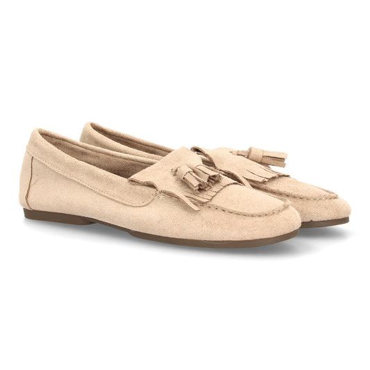 Mocasines para mujer de estilo clásico GG-5760-Beige
