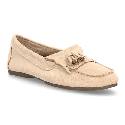 Mocasines para mujer de estilo clásico GG-5760-Beige