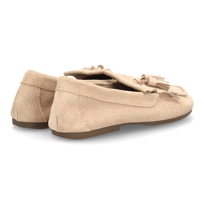 Mocasines para mujer de estilo clásico GG-5760-Beige