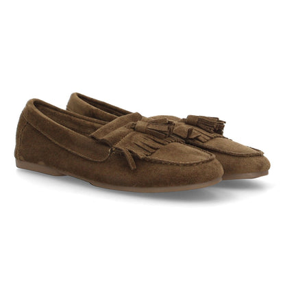 Mocasines para mujer de estilo clásico GG-5760-Verde