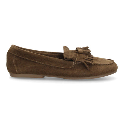 Mocasines para mujer de estilo clásico GG-5760-Verde
