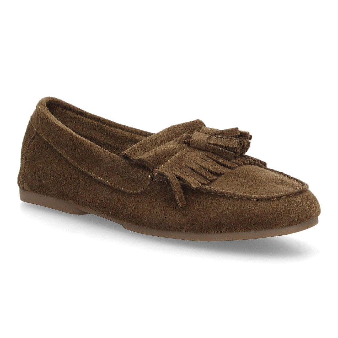 Mocasines para mujer de estilo clásico GG-5760-Verde