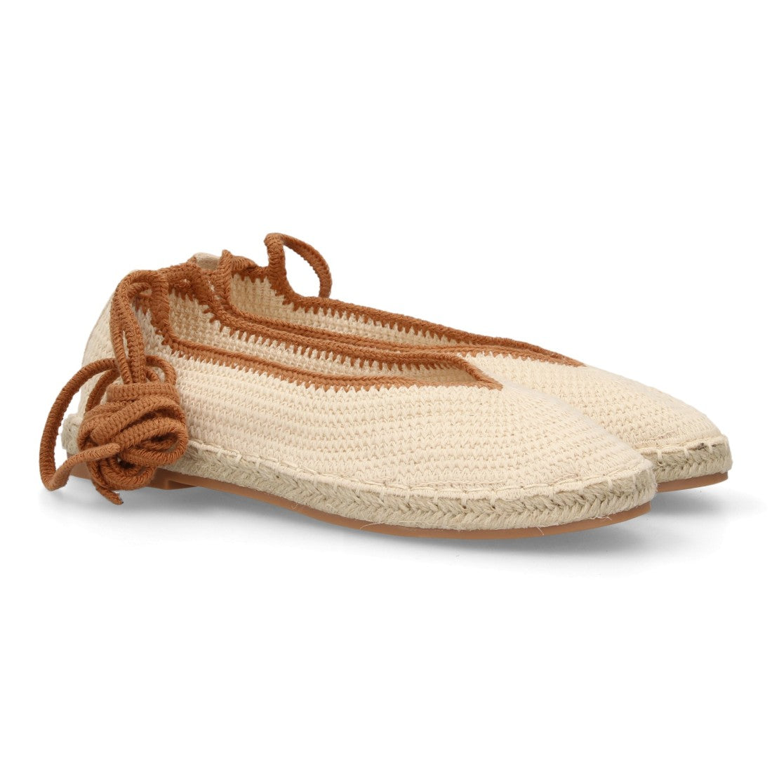 Bailarinas planas para mujer MT-127-Beige