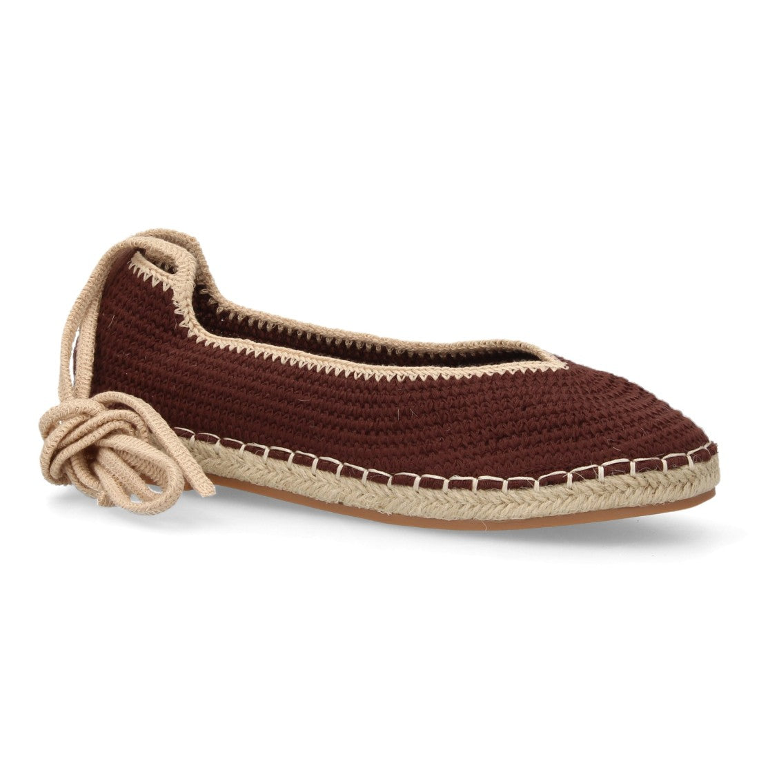 Bailarinas planas para mujer MT-127-Marron