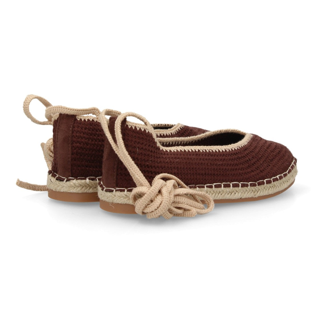 Bailarinas planas para mujer MT-127-Marron