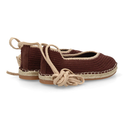 Bailarinas planas para mujer MT-127-Marron