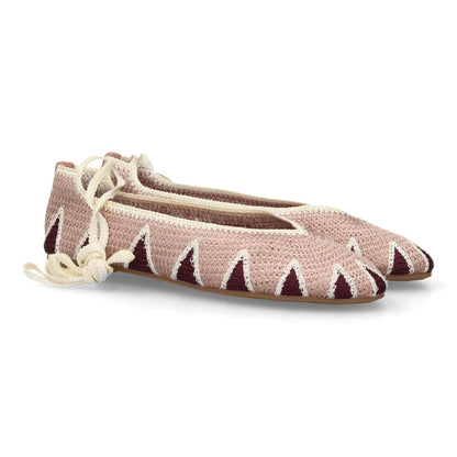 Bailarinas planas para mujer MT-157-Rosa